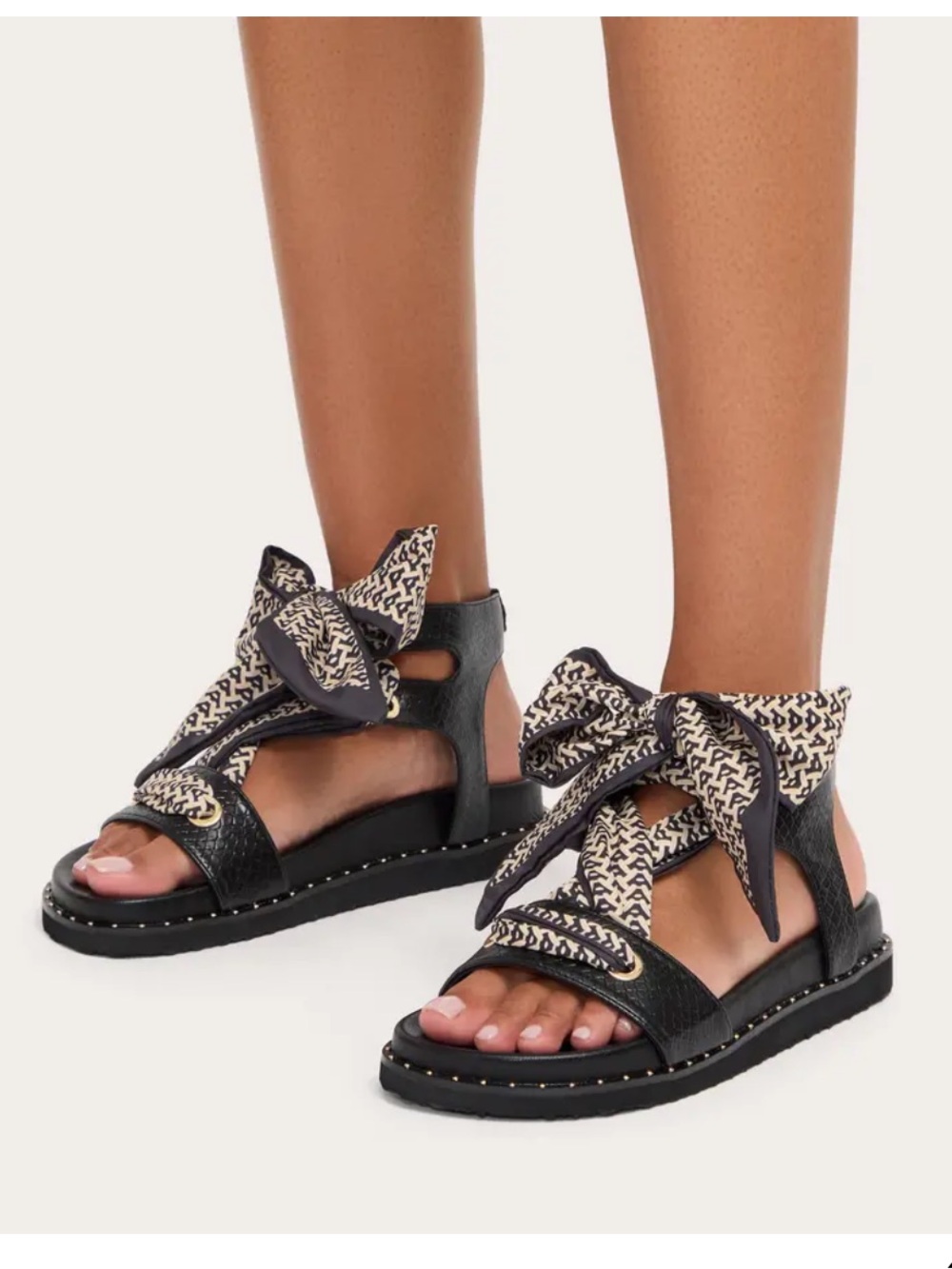NWOT Carvela Sorrento Scarf Sandals 6 (37)